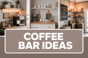 Coffee Bar Ideas for Your Home Café Setup