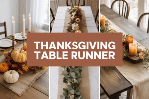 Thanksgiving Table Runner Ideas & Inspiration