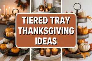 Tiered Tray Thanksgiving Ideas to Try Now