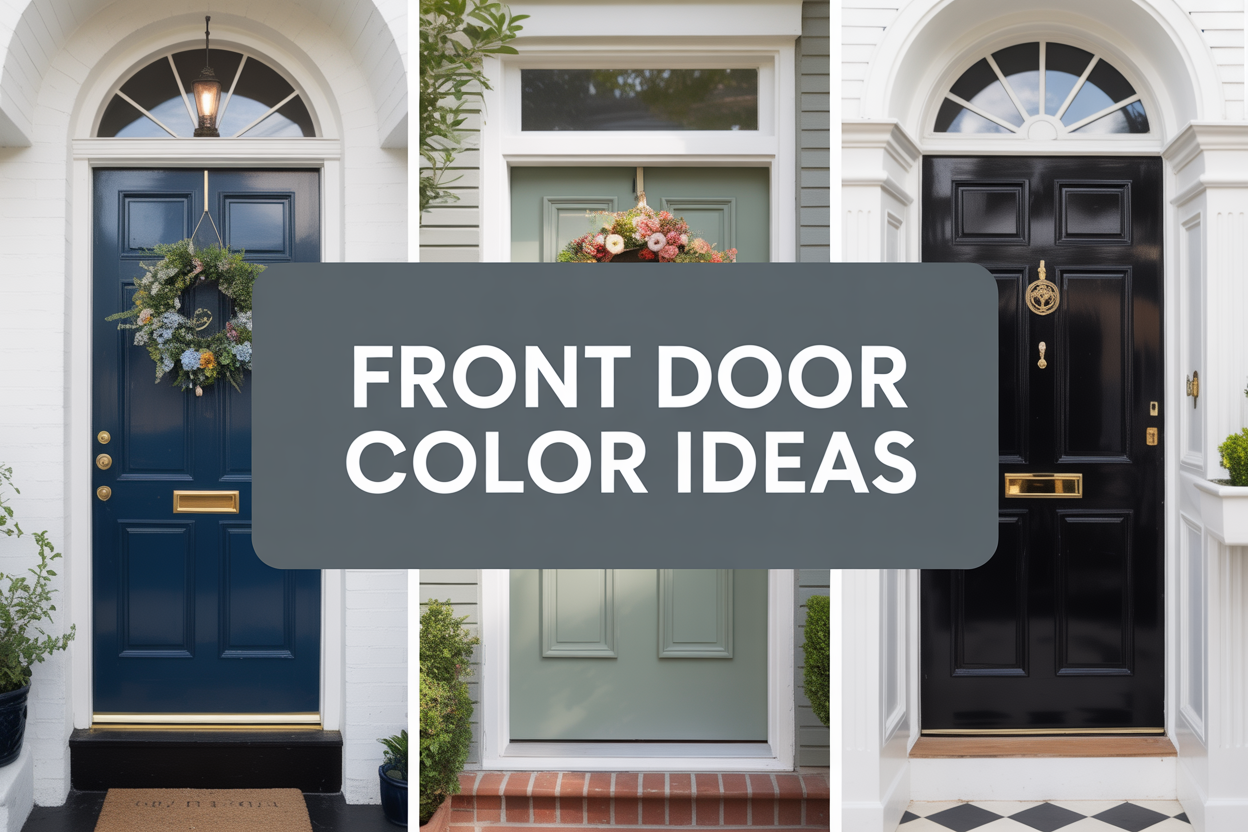 Front Door Color Ideas To Boost Curb Appeal