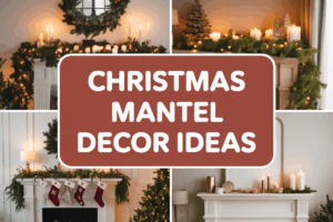 Christmas Mantel Decor Ideas to Try This Year