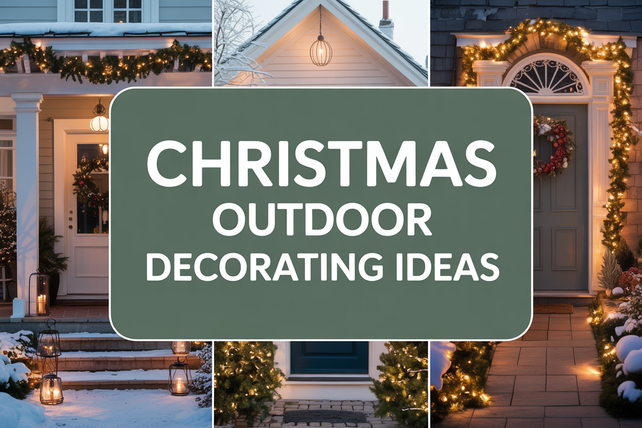 Christmas Outdoor Decorating Ideas To Wow