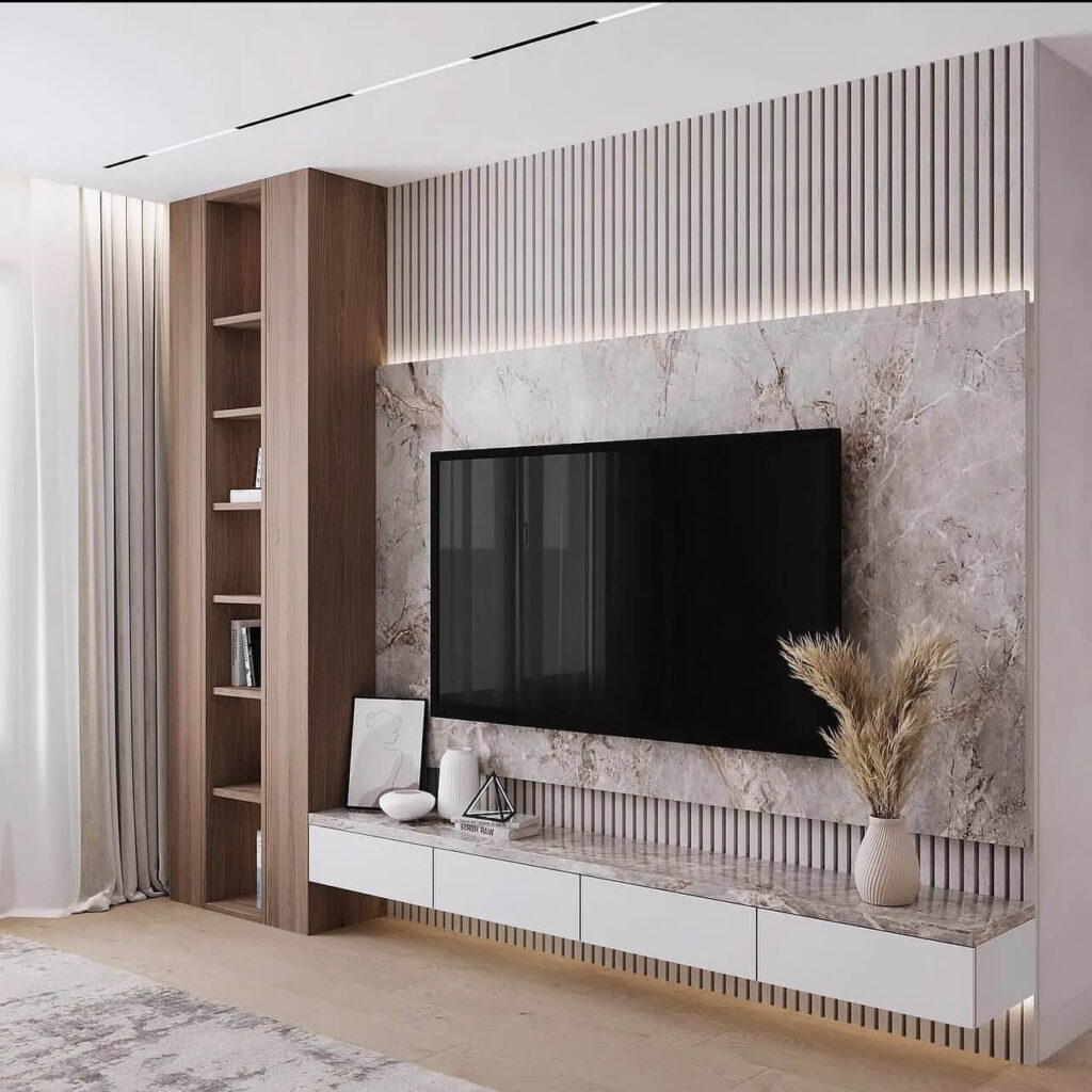 Modern TV Wall Ideas for Every Room 1