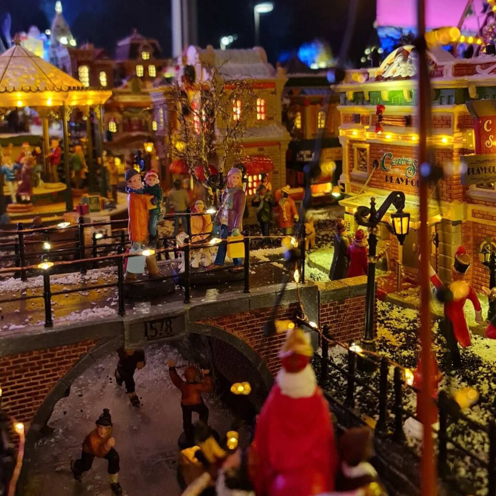 Festive & Fun Christmas Village Display Ideas 1