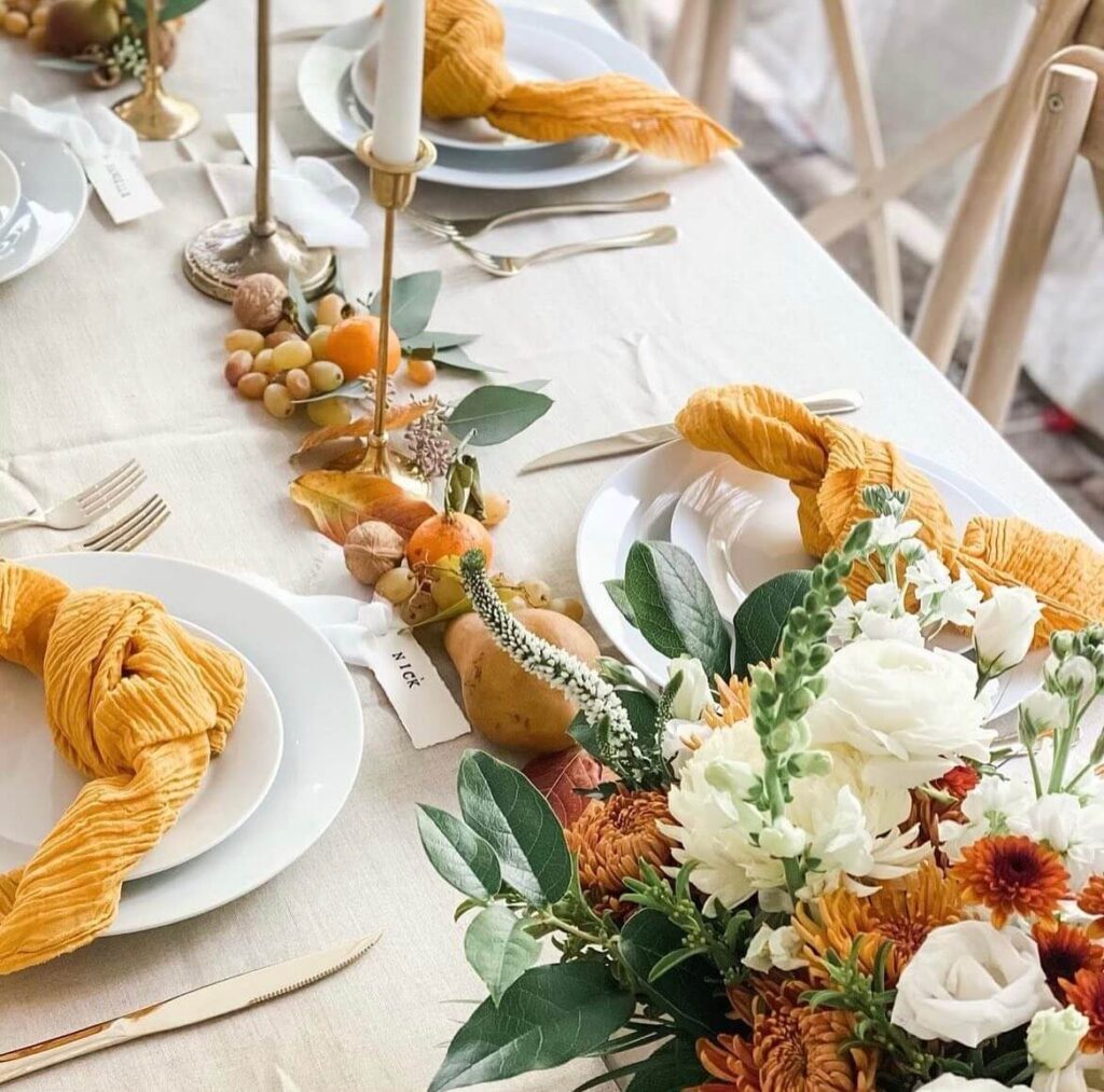 Festive Thanksgiving Centerpieces on a Budget 10