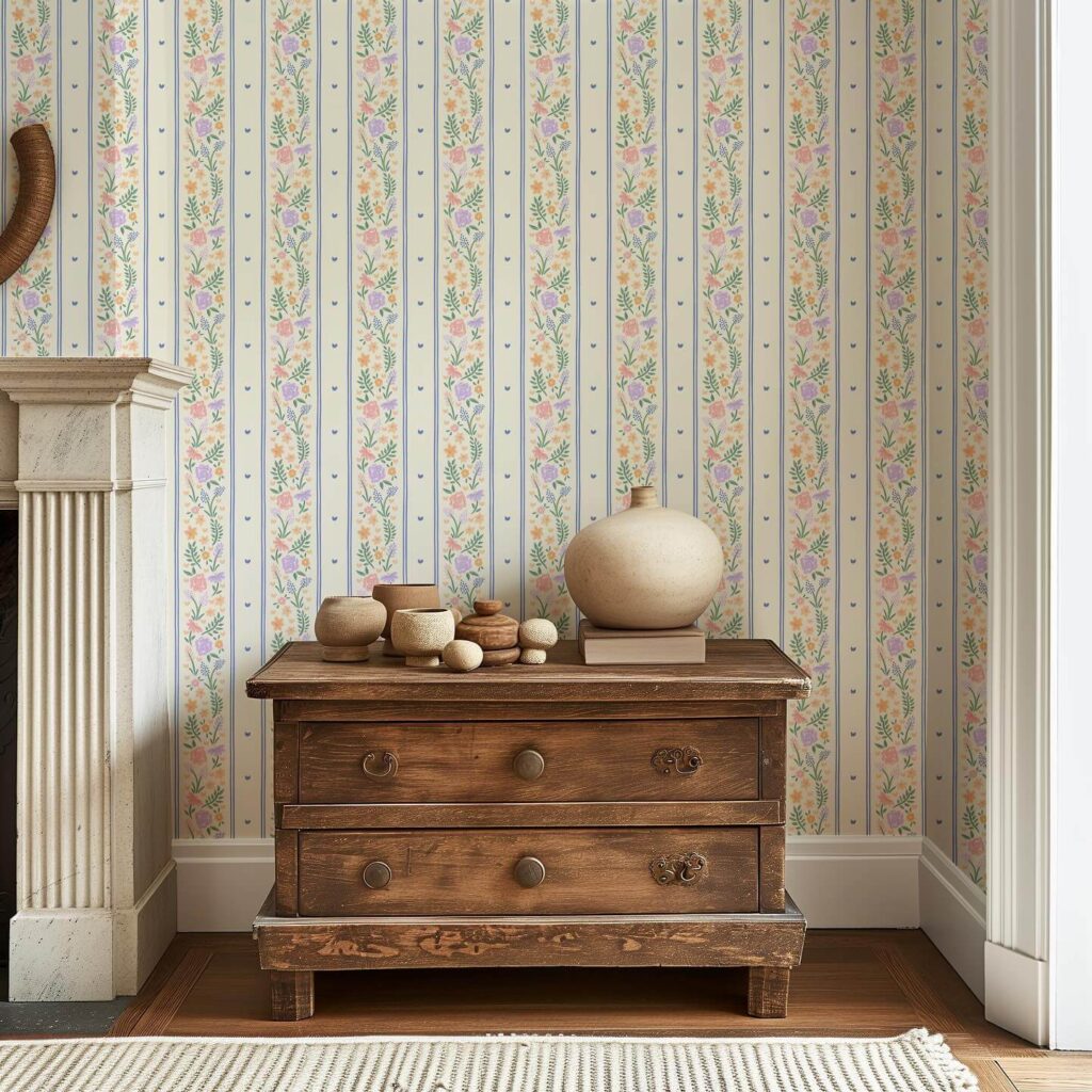Peel-and-Stick Wallpaper Ideas to Transform Walls 10
