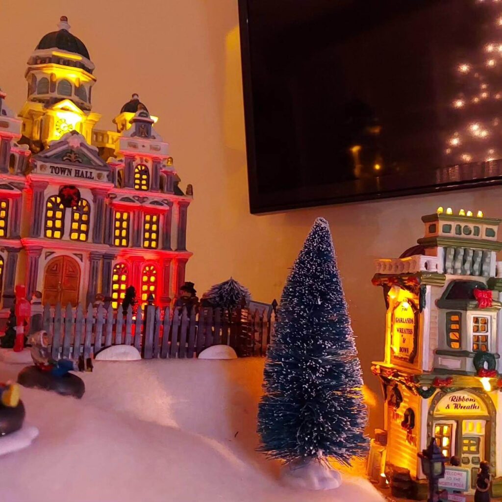 Festive & Fun Christmas Village Display Ideas 10