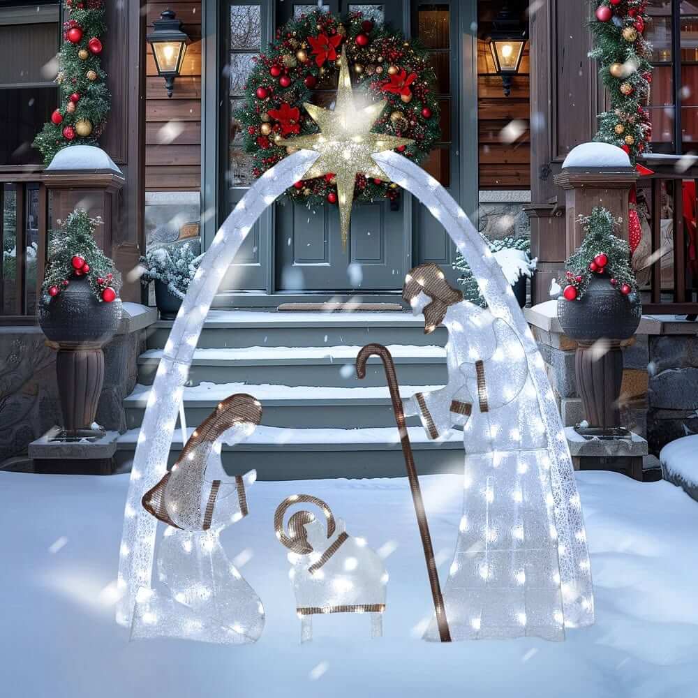 Christmas Yard Decor Ideas That Shine Bright 11