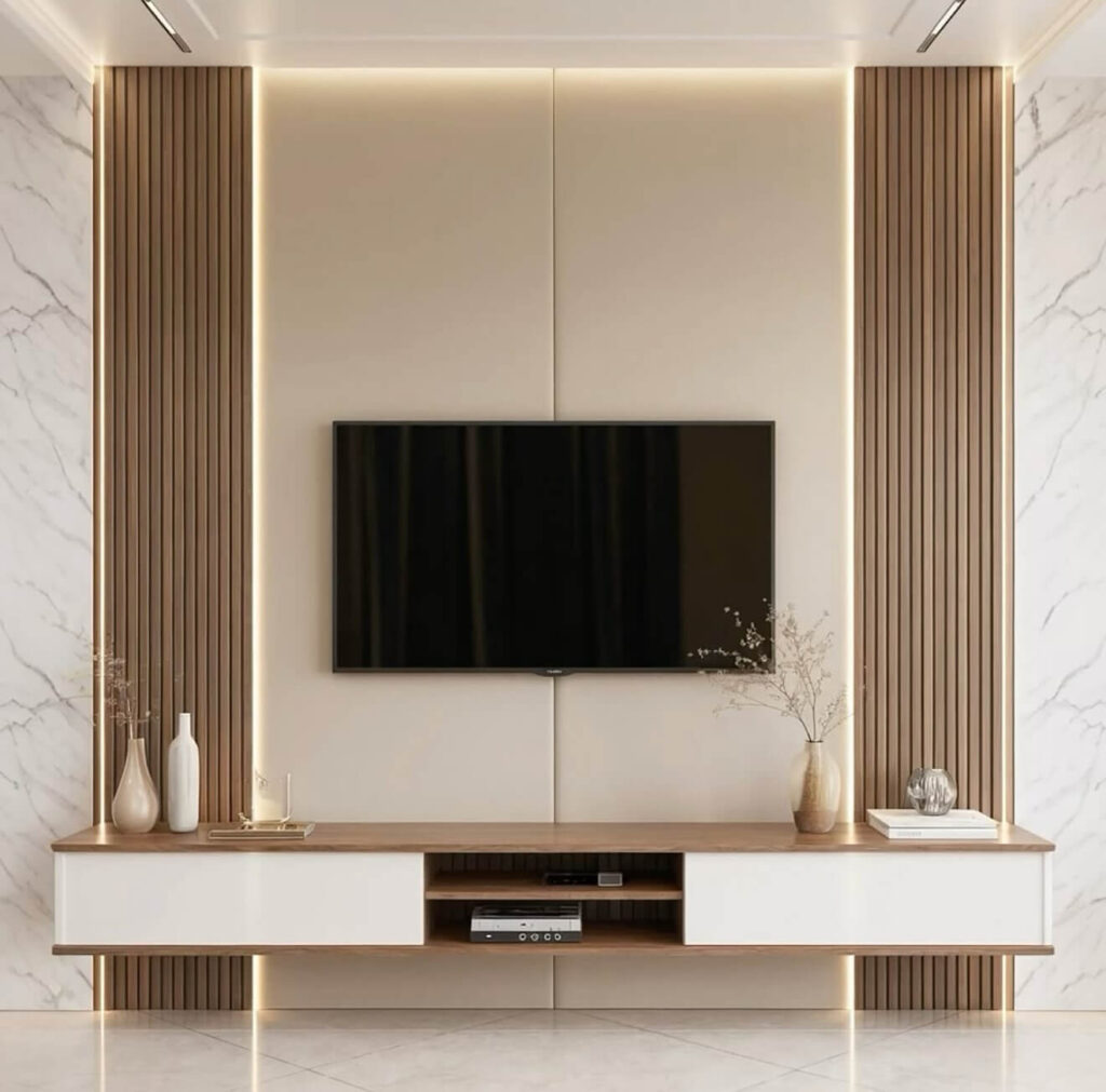 Modern TV Wall Ideas for Every Room 12
