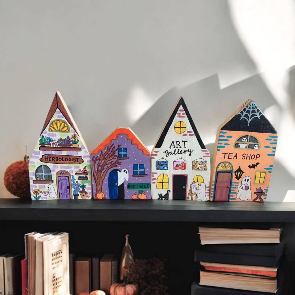 Festive & Fun Christmas Village Display Ideas 12