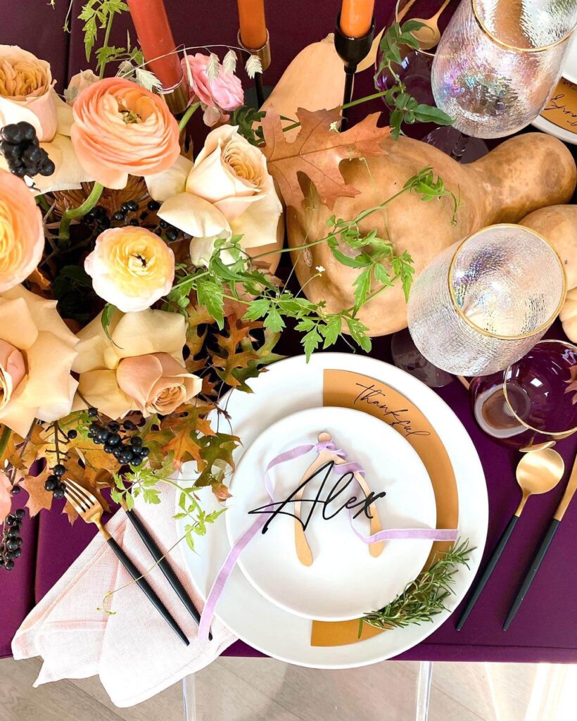 Thanksgiving Table Setting Ideas to Impress Guests 12