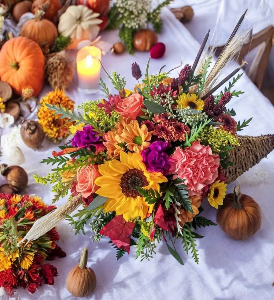 Festive Thanksgiving Centerpieces on a Budget 12