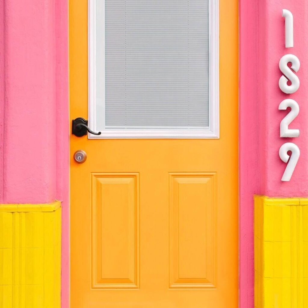Front Door Color Ideas to Boost Curb Appeal 14