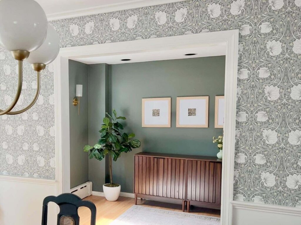 Peel-and-Stick Wallpaper Ideas to Transform Walls 14