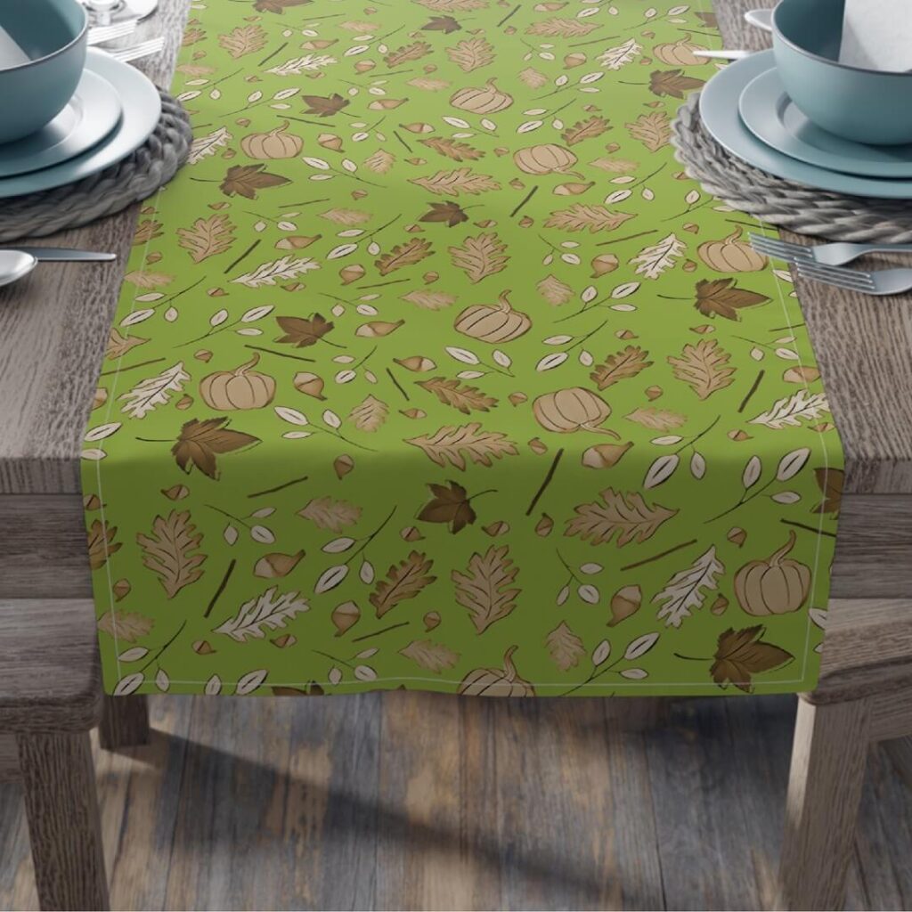 Thanksgiving Table Runner Ideas & Inspiration 15