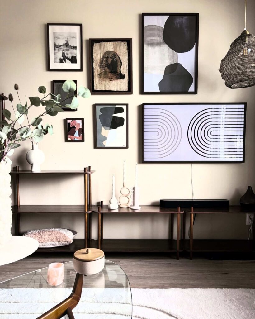 Creative Gallery Wall Layouts You’ll Love 15
