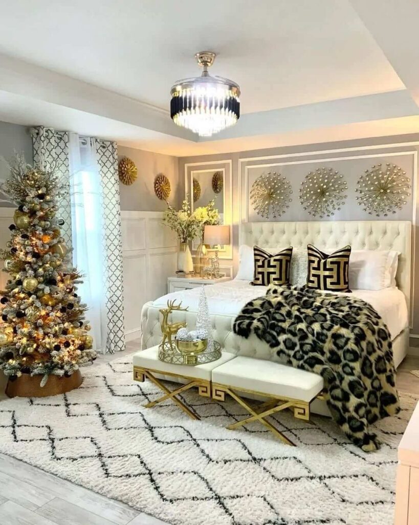 Christmas Bedroom Decor Ideas for Cozy Vibes 16