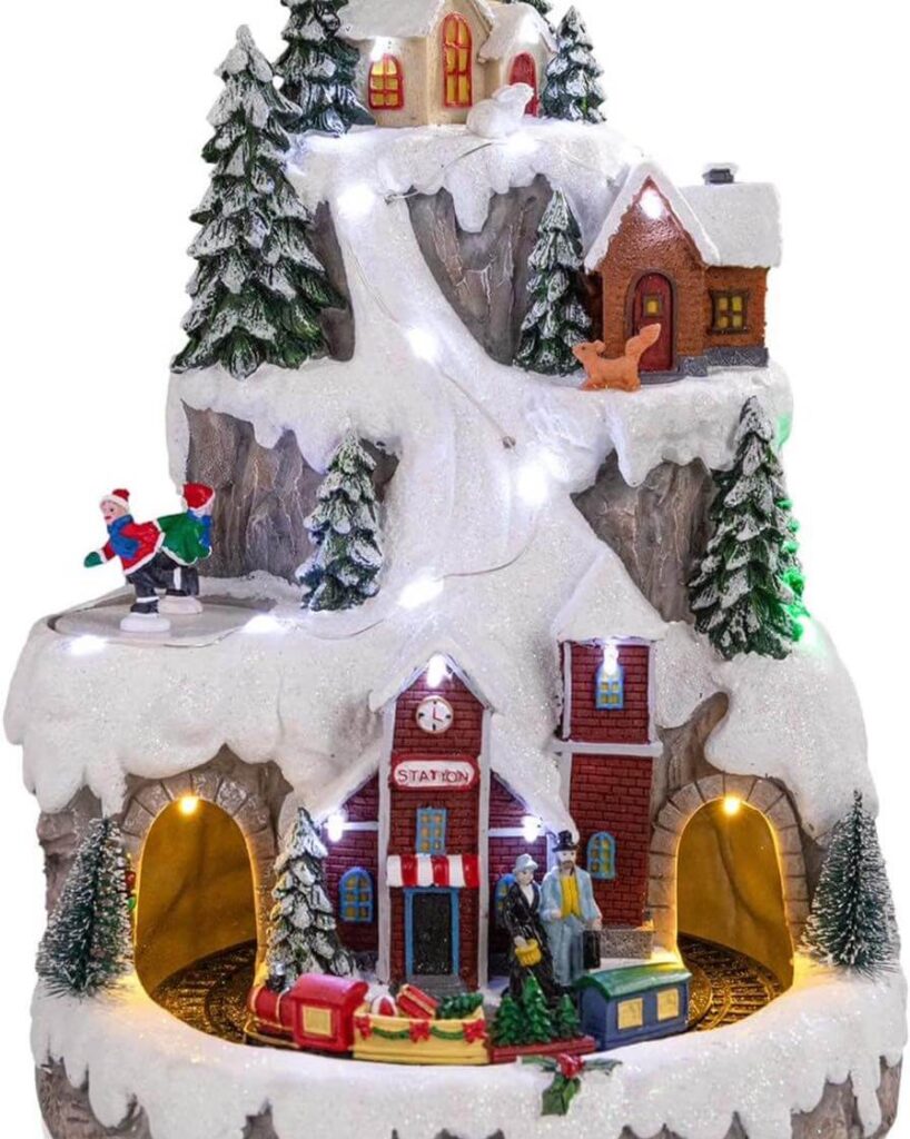 Festive & Fun Christmas Village Display Ideas 17
