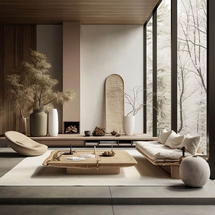 Japandi Living Room Ideas for Calm & Style 18