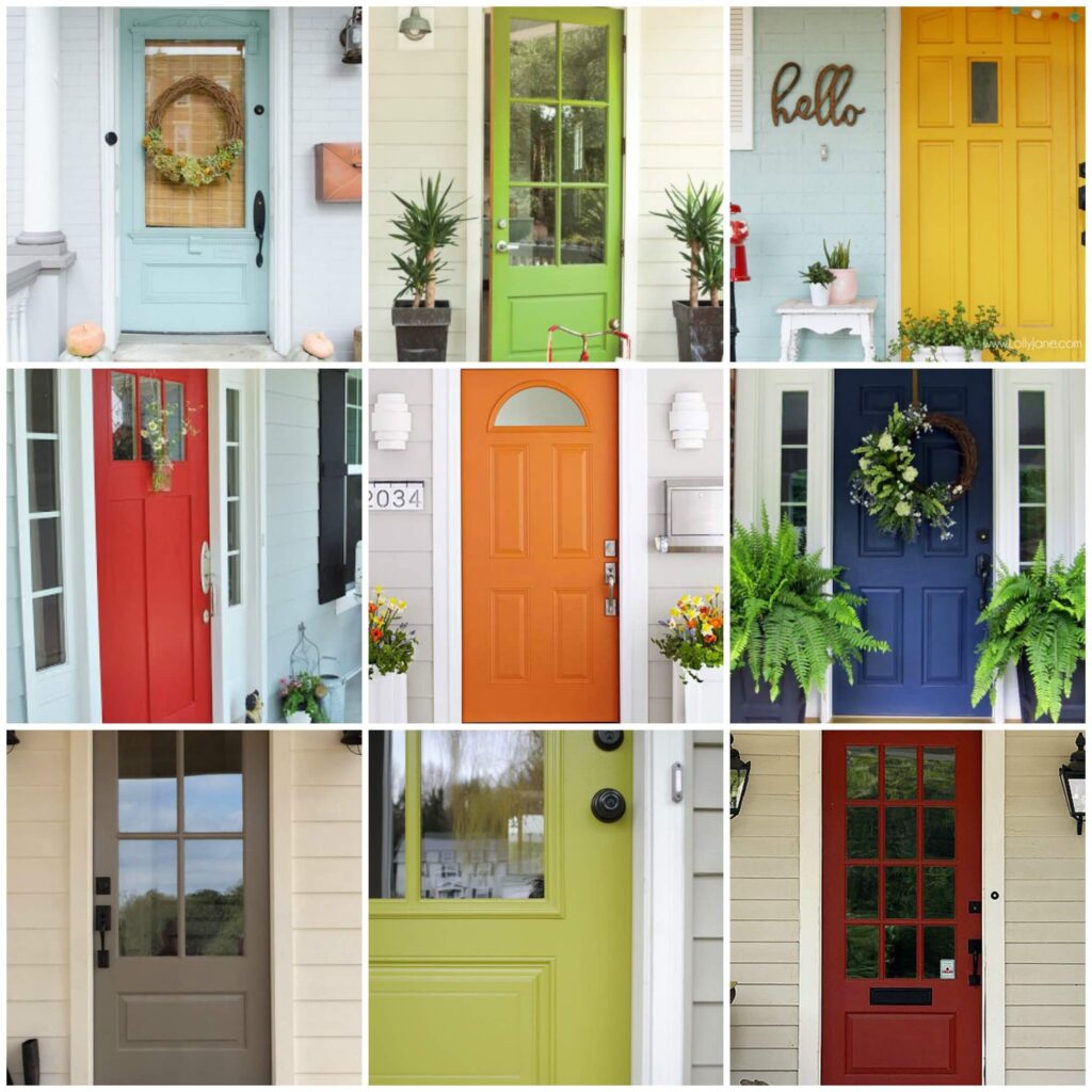 Front Door Color Ideas to Boost Curb Appeal 19