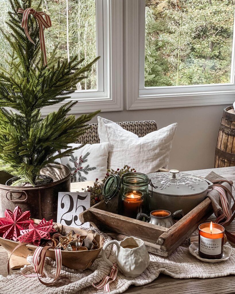 Christmas Vignette Ideas for Every Space 20