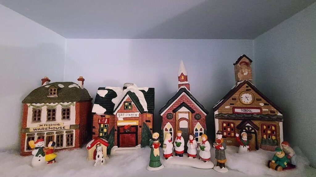 Festive & Fun Christmas Village Display Ideas 21