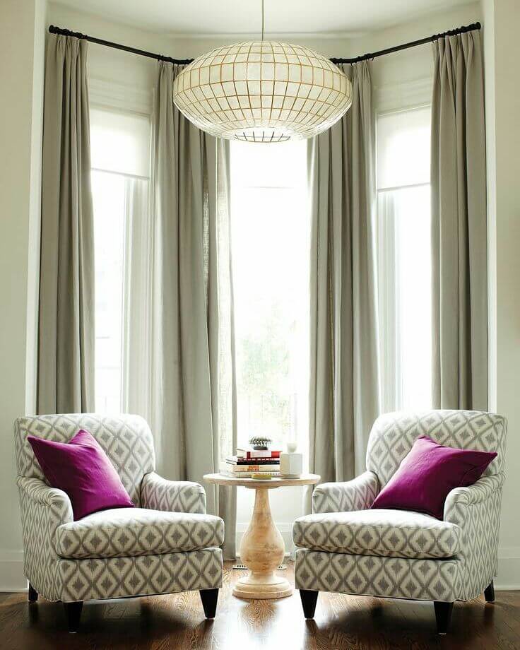 Curtain Color Ideas to Refresh Any Room 21