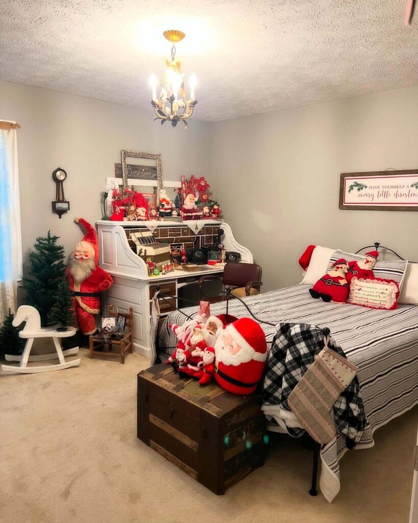 Christmas Bedroom Decor Ideas for Cozy Vibes 21