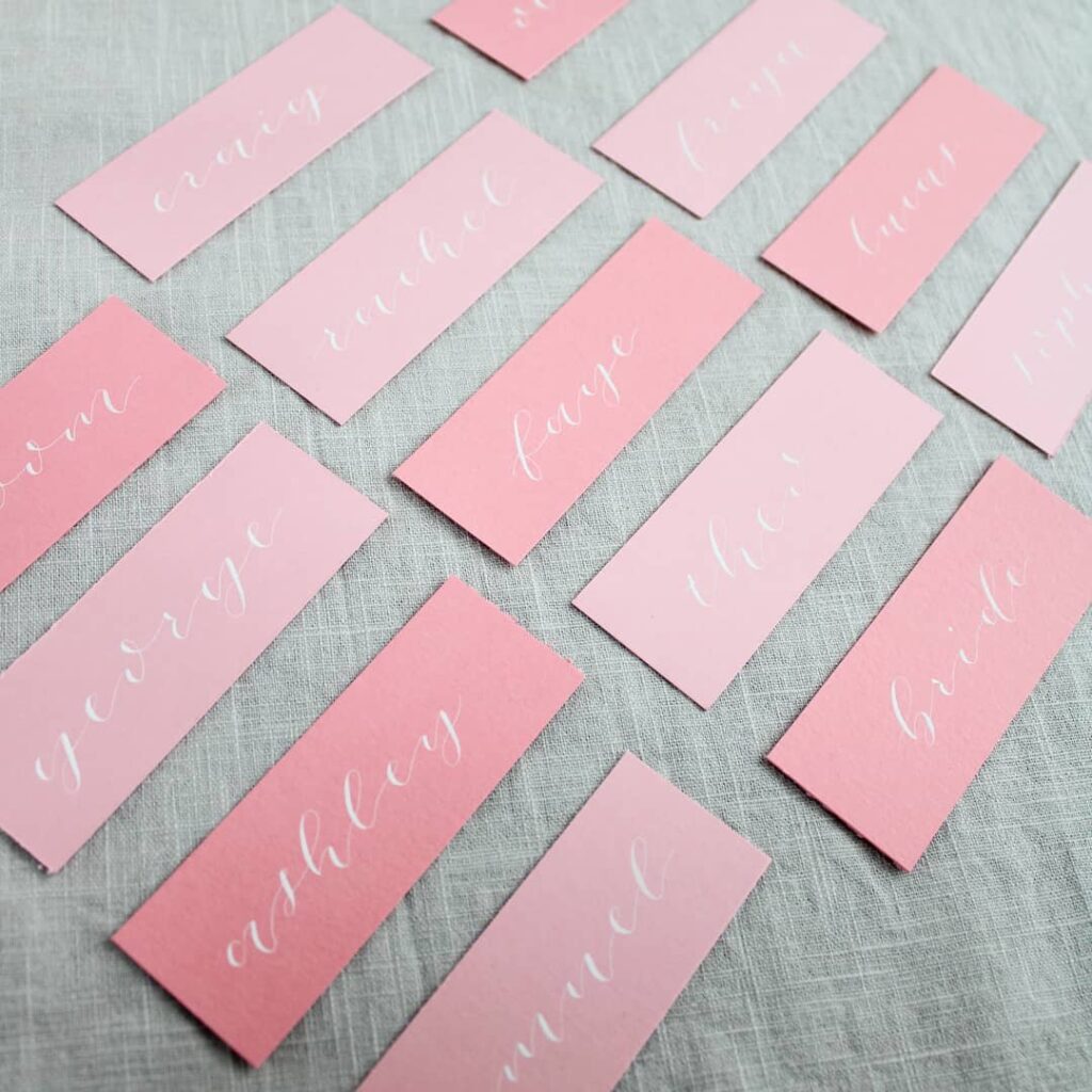 Wedding Place Card Ideas to Wow Your Guests 24