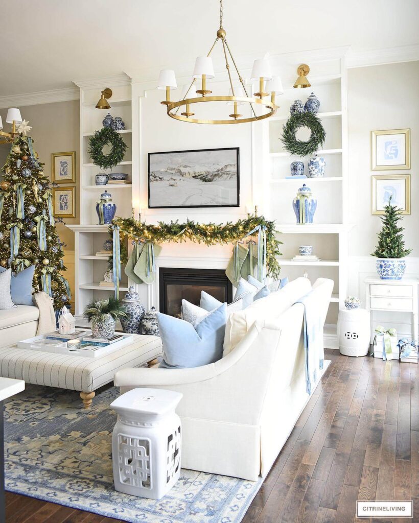 Christmas Living Room Ideas for a Festive Home 25