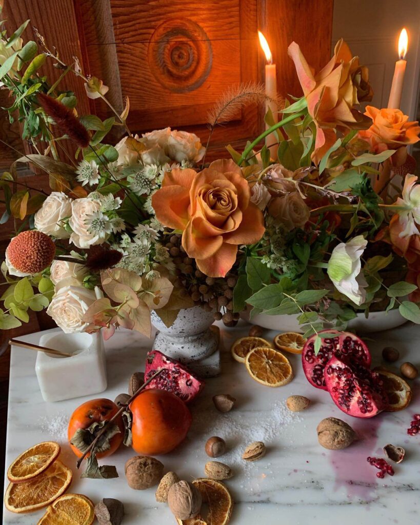 Festive Thanksgiving Centerpieces on a Budget 26