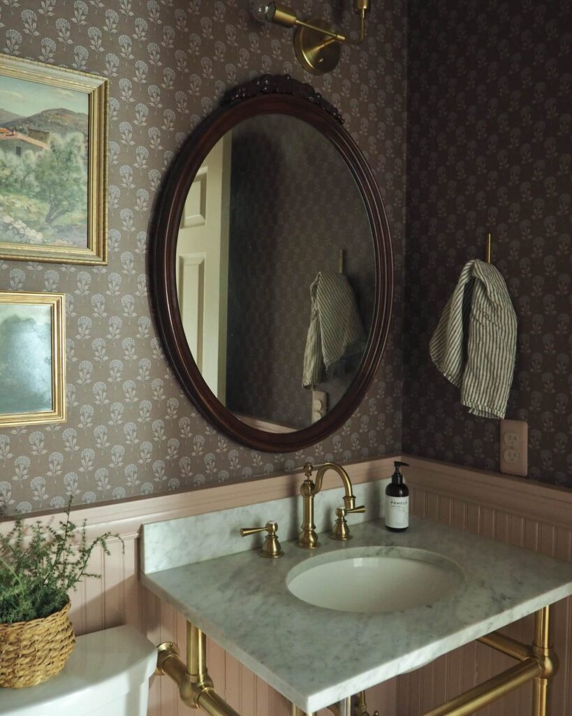 Peel-and-Stick Wallpaper Ideas to Transform Walls 26