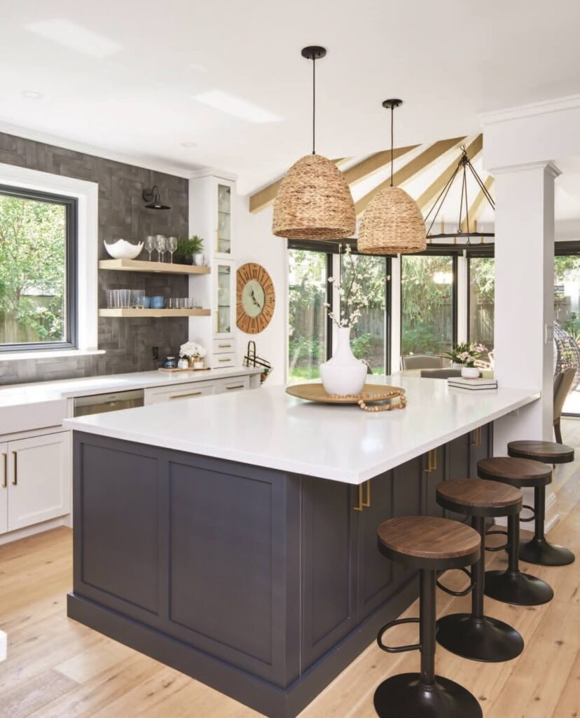 Two-Tone Kitchen Cabinet Ideas to Try Now 27
