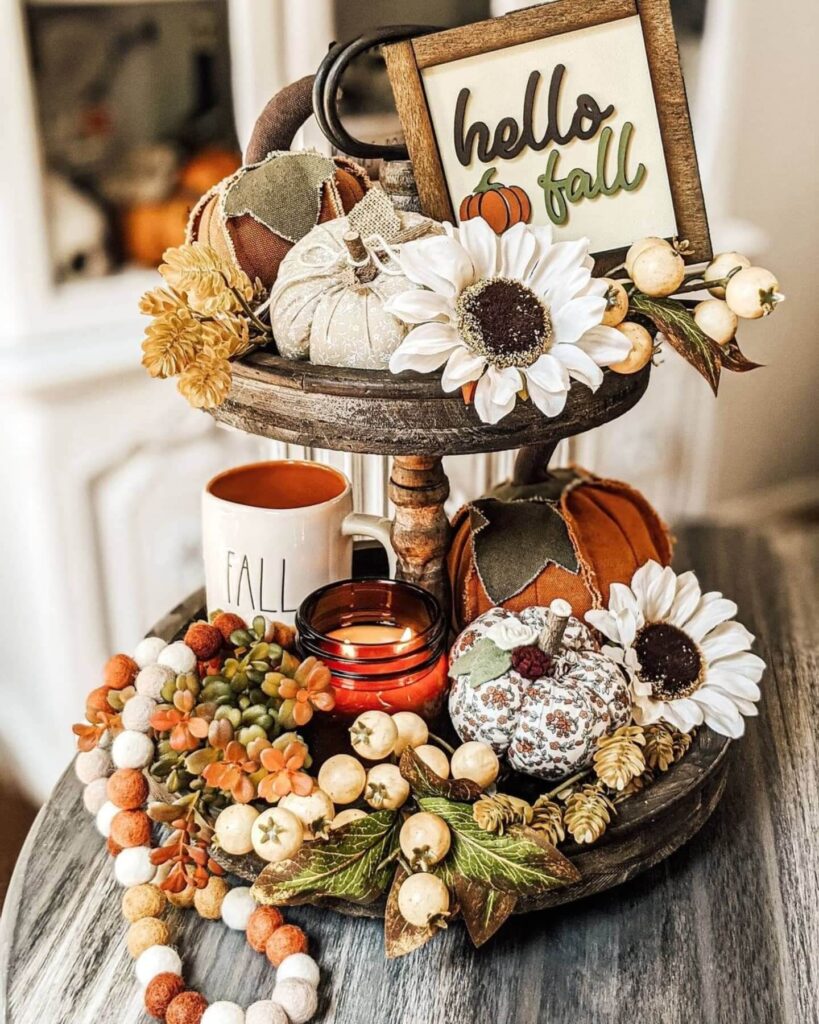 Tiered Tray Thanksgiving Ideas to Try Now 27