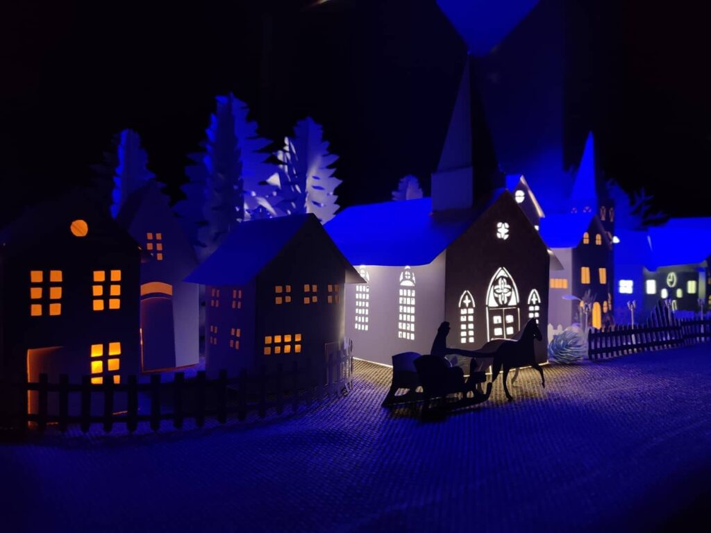 Festive & Fun Christmas Village Display Ideas 27