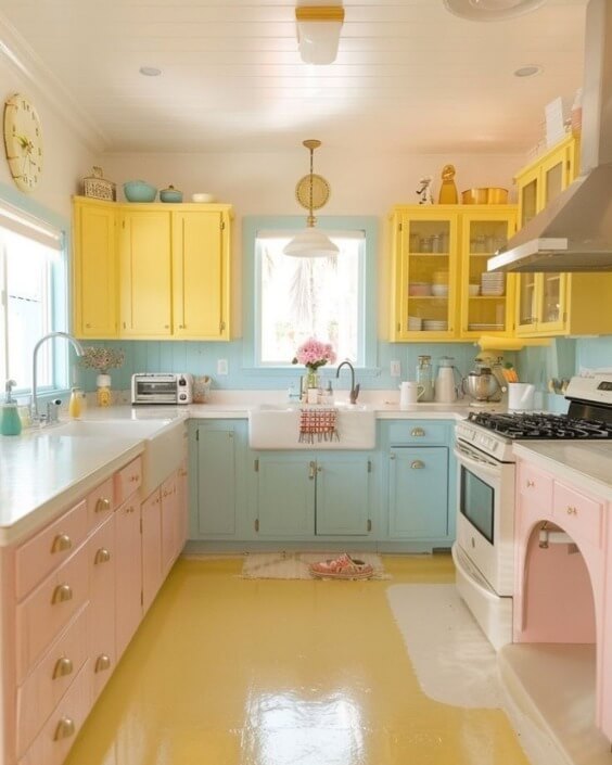 Trending Kitchen Cabinet Colors to Try Now 29