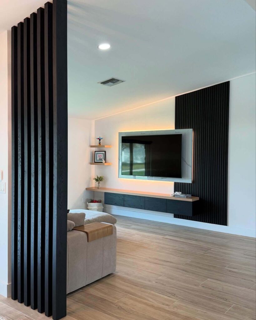 Modern TV Wall Ideas for Every Room 3