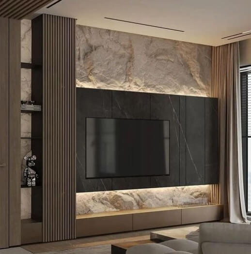 Modern TV Wall Ideas for Every Room 30
