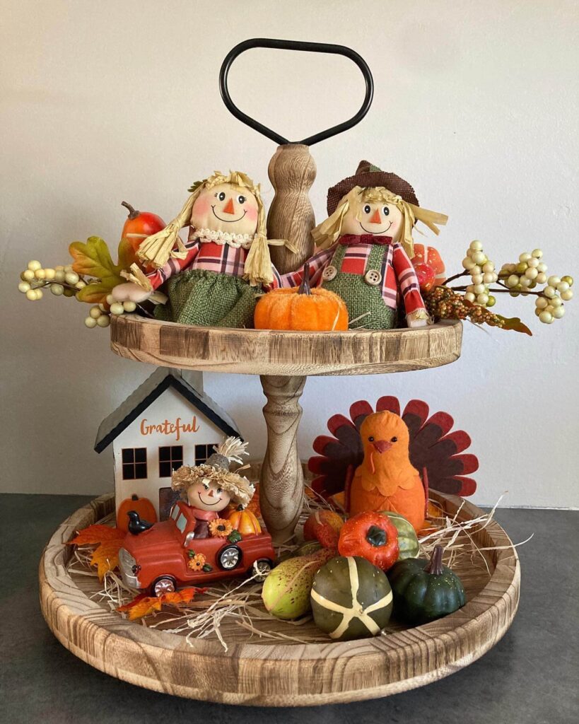 Tiered Tray Thanksgiving Ideas to Try Now 30
