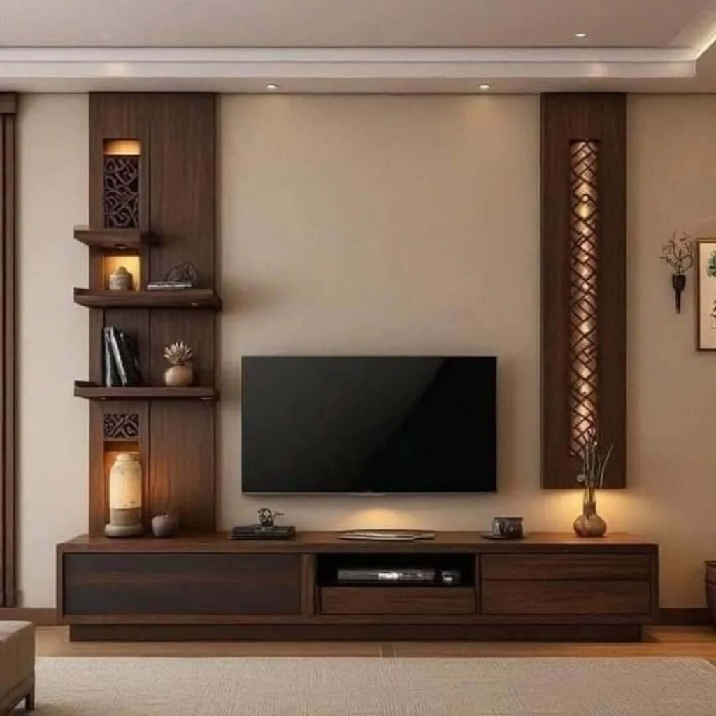 Modern TV Wall Ideas for Every Room 31