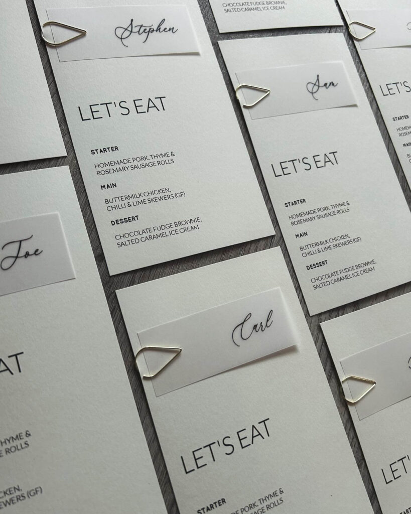Wedding Place Card Ideas to Wow Your Guests 31