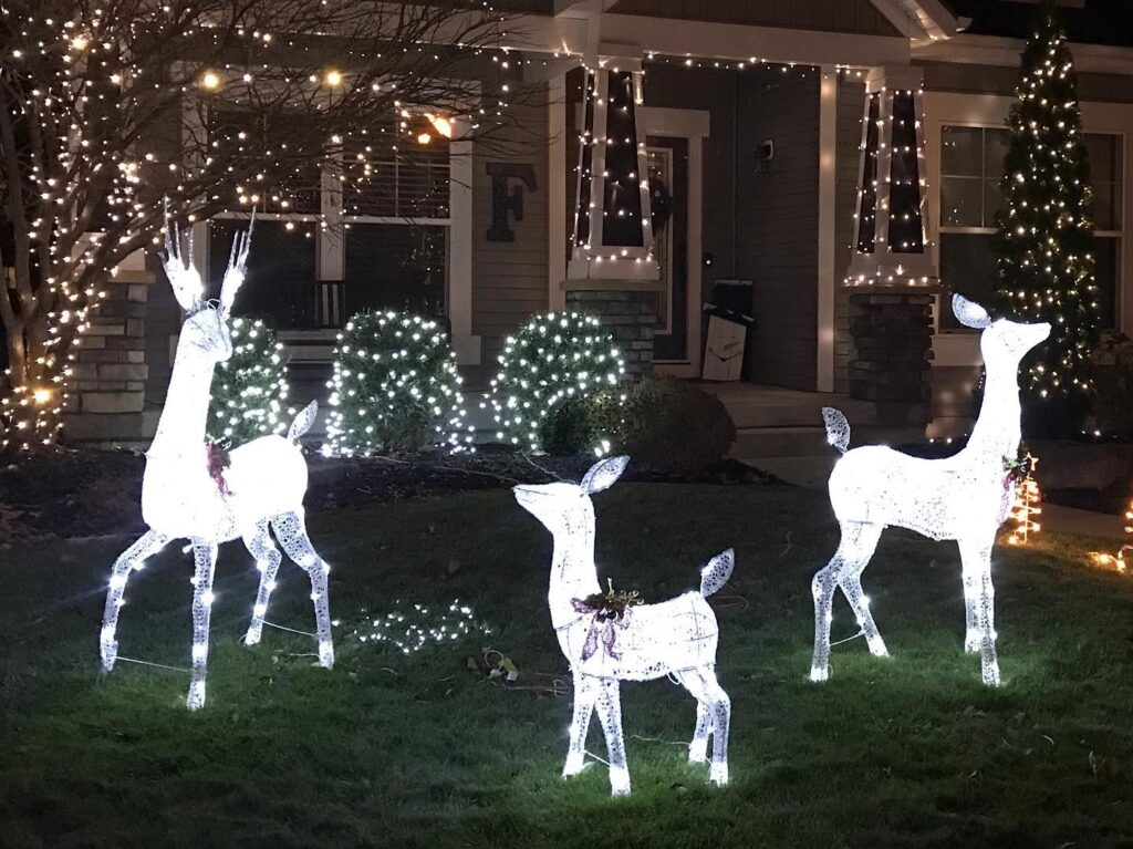 Christmas Yard Decor Ideas That Shine Bright 32