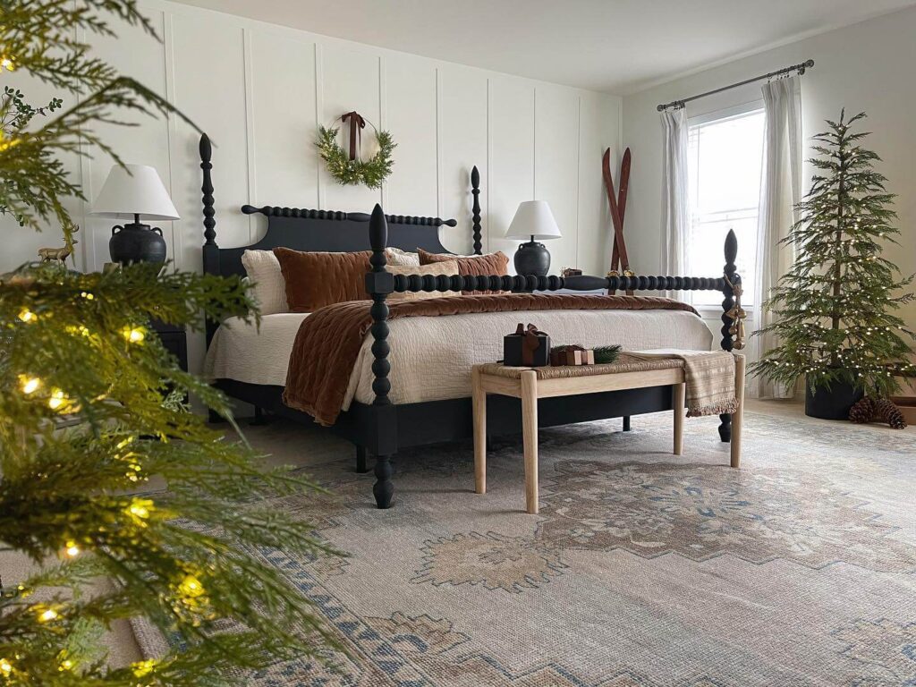 Christmas Bedroom Decor Ideas for Cozy Vibes 32