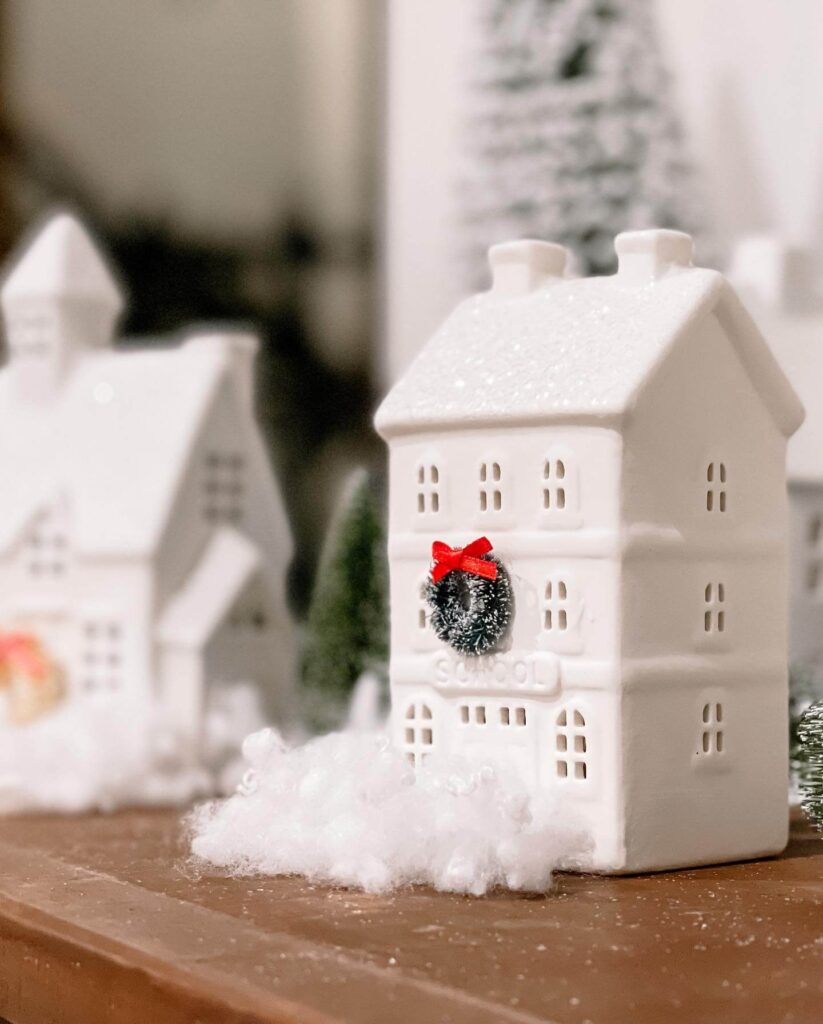Festive & Fun Christmas Village Display Ideas 32