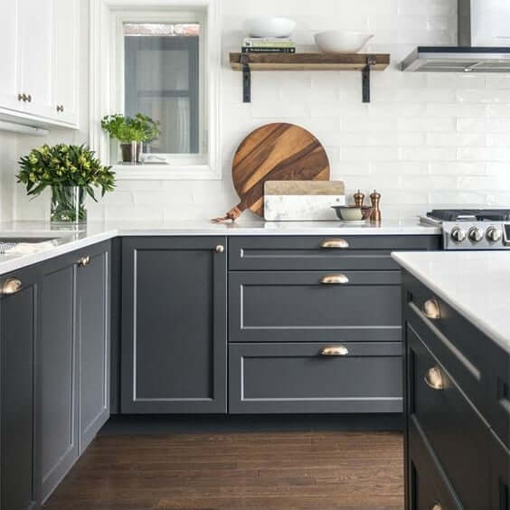 Two-Tone Kitchen Cabinet Ideas to Try Now 33