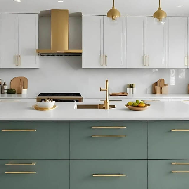 Two-Tone Kitchen Cabinet Ideas to Try Now 4