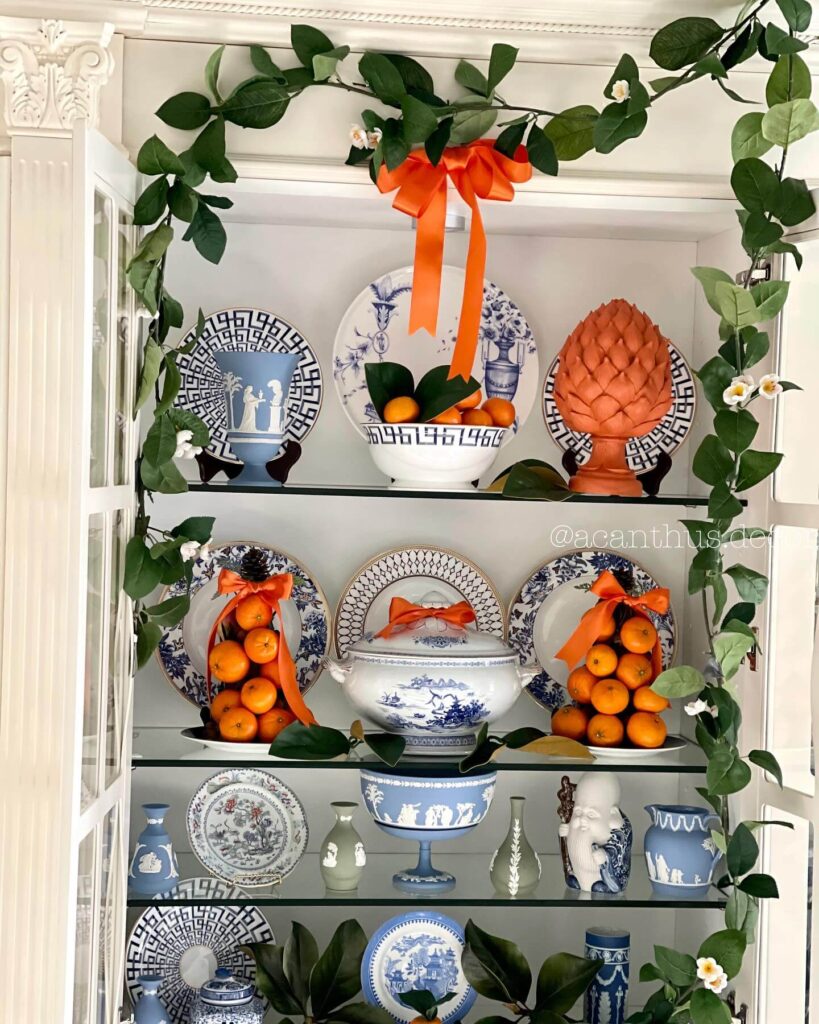Blue and White Christmas Decor Ideas to Try 4