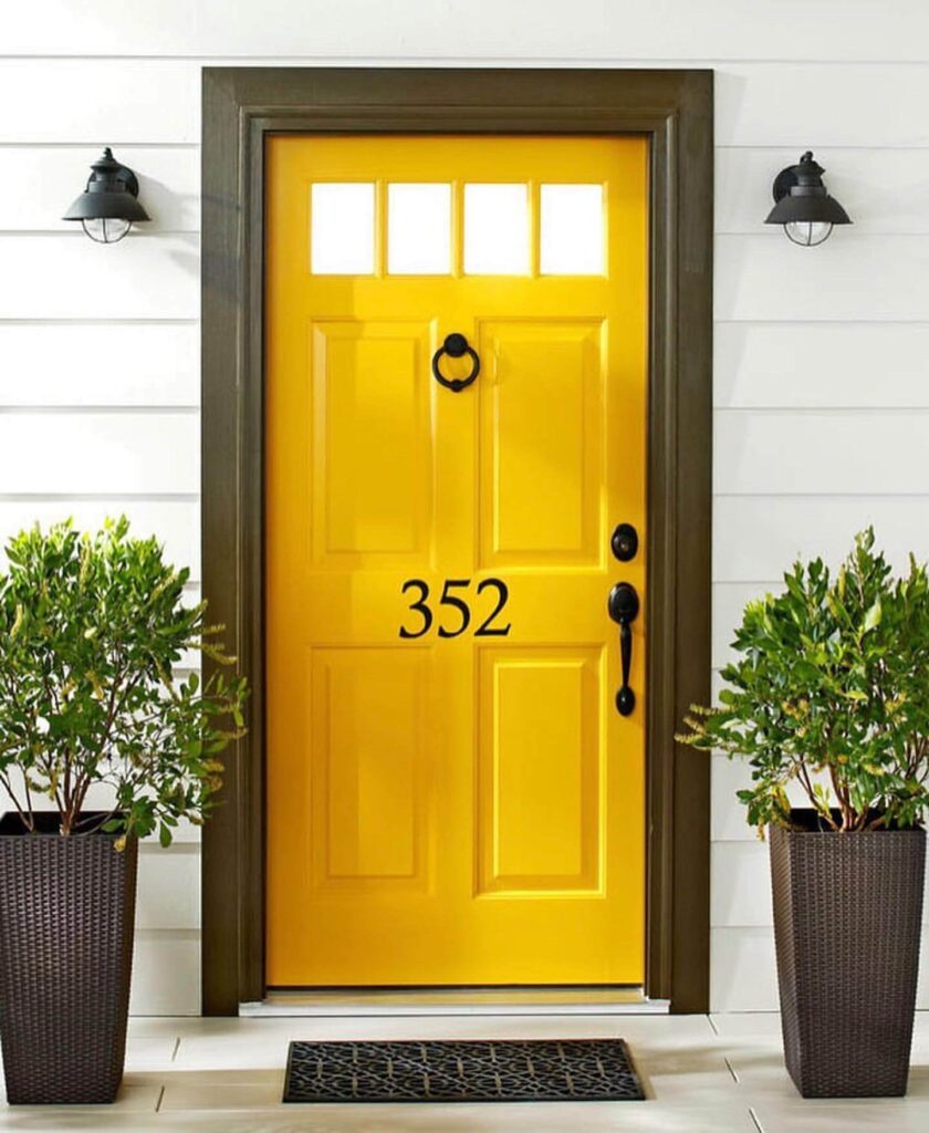 Front Door Color Ideas to Boost Curb Appeal 5