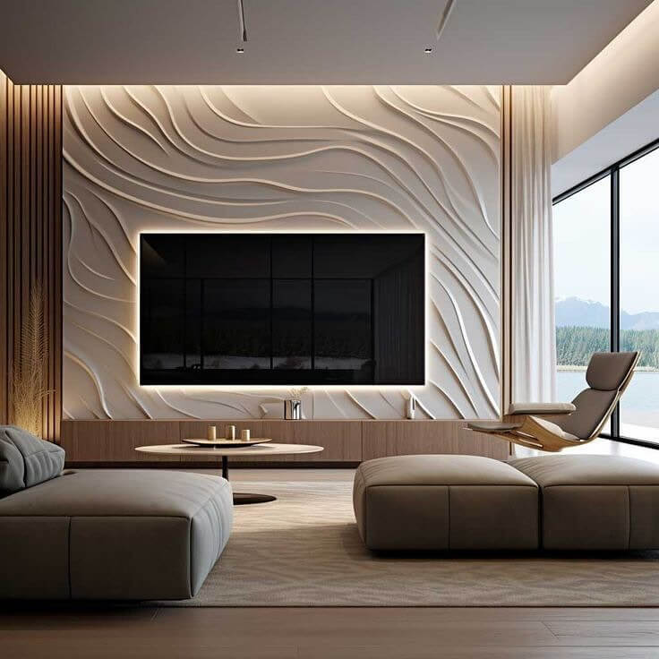 Modern TV Wall Ideas for Every Room 5