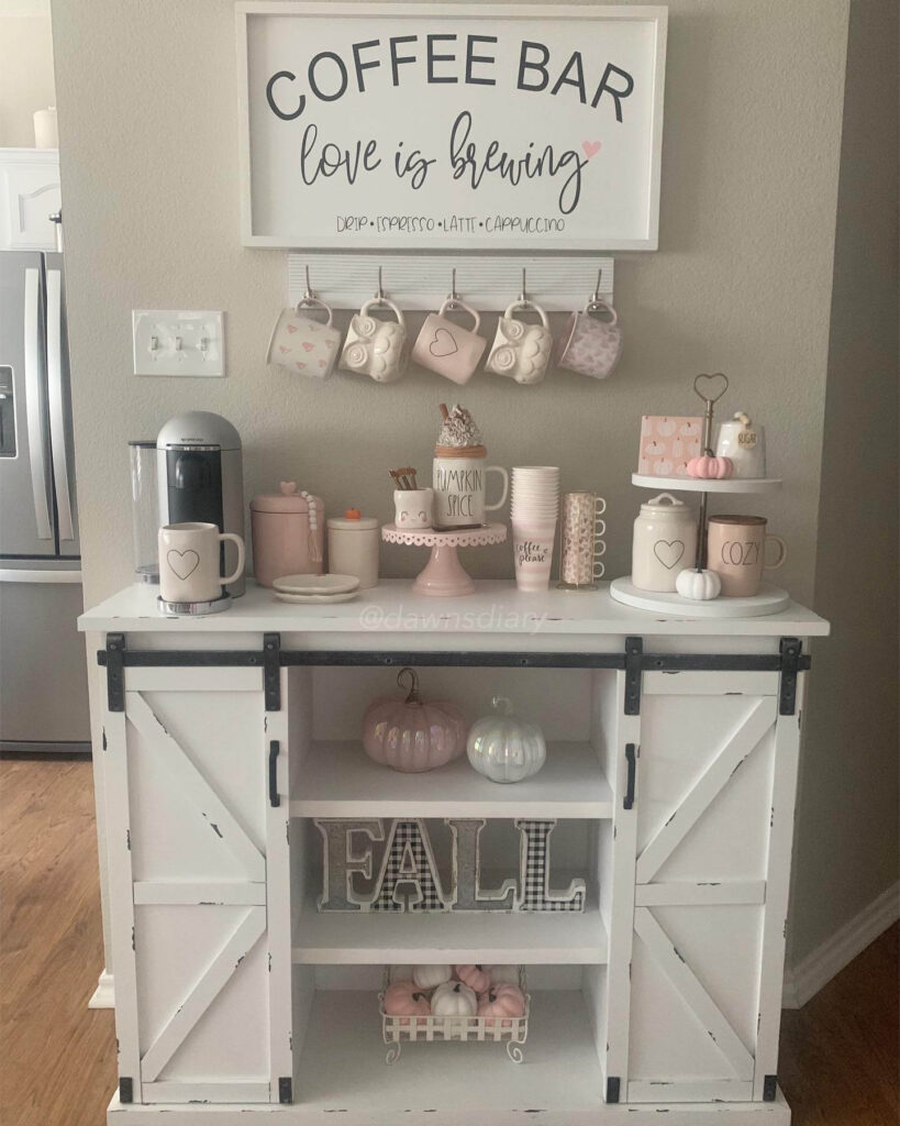 Coffee Bar Ideas for Your Home Café Setup 5